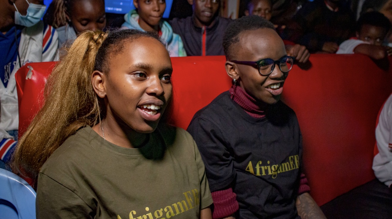 Afrigamer community at an event