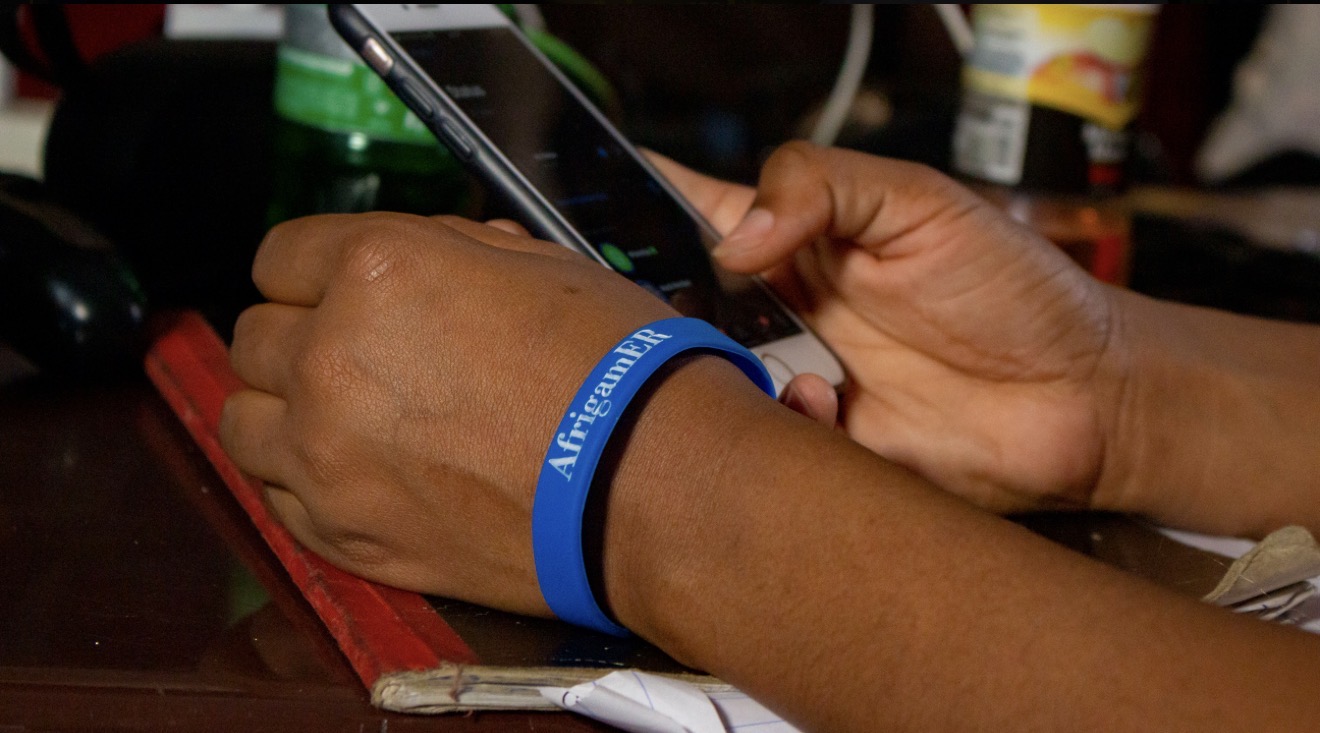Afrigamer branded wristband